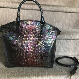 🖤 EUC Brahmin Large Duxbury in Black Pearl Ombré 🖤